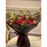 Mixed Red Rose Bouquet