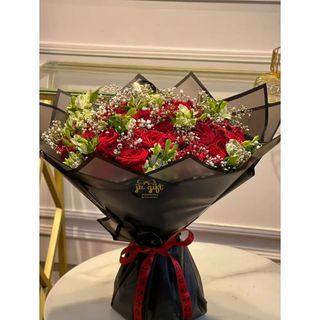Mixed Red Rose Bouquet