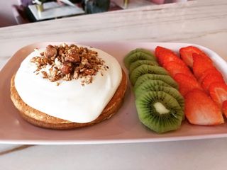 Panquecas de Aveia com Fruta