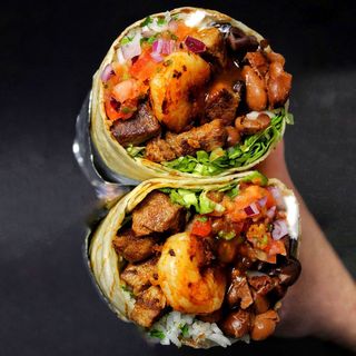 Chido burrito surf n turf