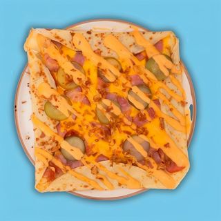 Crepe Cheese Bacon 