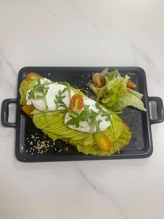 Tartine Avocat Œuf Poché