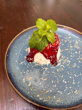 Panna Cotta com Doce de Época