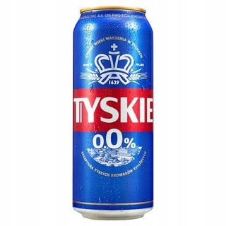 Tyskie 0% puszka 0,5l