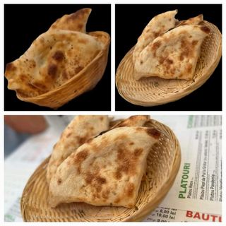 Foccacia cu parmezan si susan negru