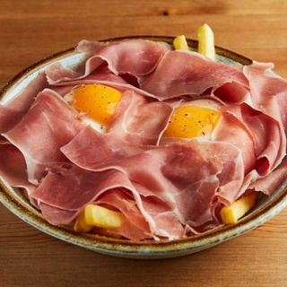 Ovos com Presunto