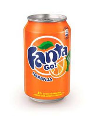 Fanta taronja 0,33L.