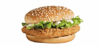 Hamburger chicken royal