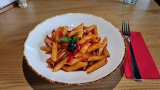 Penne cu legume de post