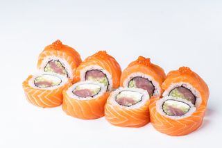 Philadelphia z łososiem i tuńczykiem