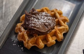 Waffle con Nutella