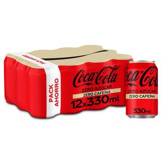 Refresco De Cola Sin Cafeina Coca Cola Zero 12X33 Cl. (18766915)