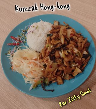 Kurczak Hong-Kong   ostry