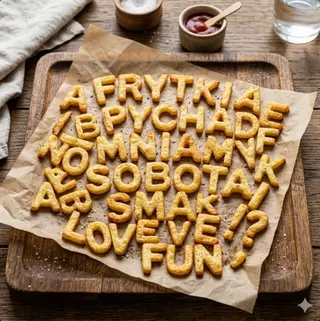 Frytki Literki