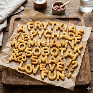 Frytki Literki
