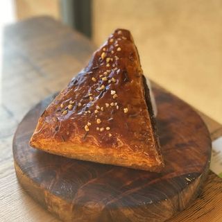 Triangulo con chocolate