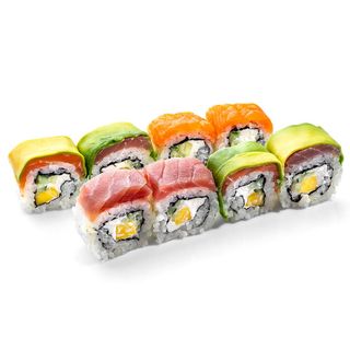 Rainbow Roll (8 Pzs.)