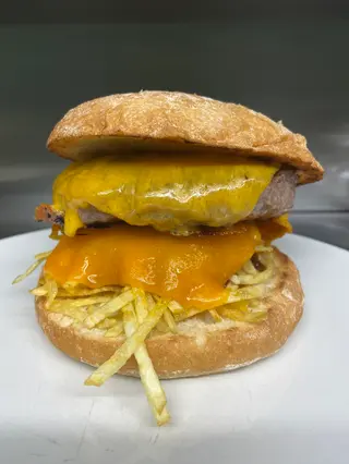Hamburguesa barbacoa
