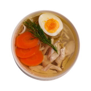 Суп куриный с удоном