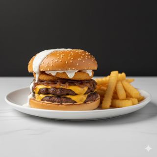 Dole smash cheese love burger