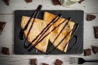 Clătite cu ciocolată