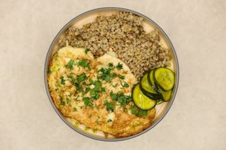 Відбивна куряча з гречкою(365г)