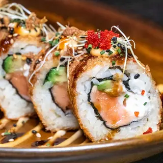 H.o.t salmon rolls