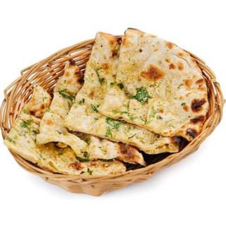 Naan com Alho?