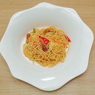 Stir-Fried Spaghetti