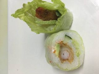 Sping Roll Tempura Pollo Aguacate