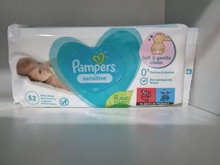 Servetele Pampers Sensitive 52 Buc