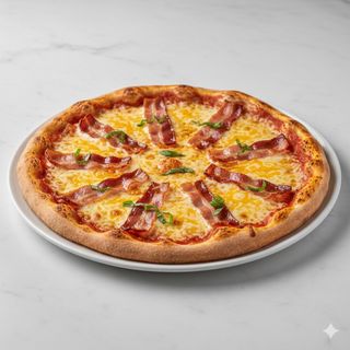 Pizza De Bacon