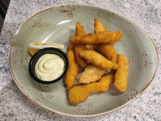 Рошави пилешки филенца