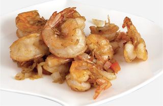 Gamberi con sale pepe
