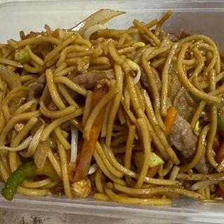 Chau-Min com Carne de Vaca