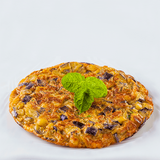 Tortilla De Patatas Con Jamón Serrano Y Setas para 4-5 personas