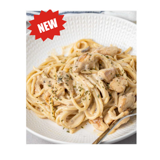 პასტა ალფრედო სოკო&ქათამი