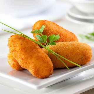 Croquetones caseros de bacalao (4 uds.)
