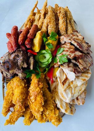 Platou cald mare (pentru 10 - 12 persoane)