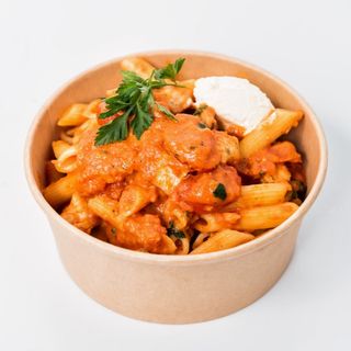 Penne z kurczakiem i mascarpone