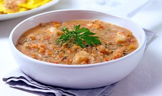 GRAN SUGO CON ASTICE, SCAMPI E GAMBERI  (15152)