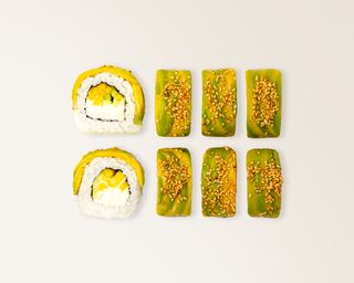 Roll De Philadelphia Con Aguacate Verde (8 Uds.)