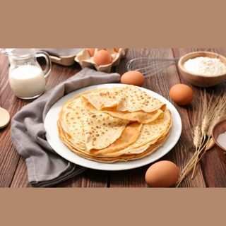 Палачинка чиста,само с масълце