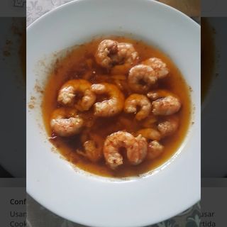 Langostinos al pil pil