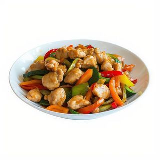 246 Pollo Con Verdura