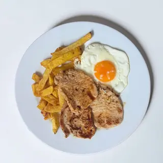 Lomo de Cerdo con Huevo