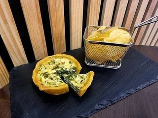 Quiche de Espinafres com Ricotta