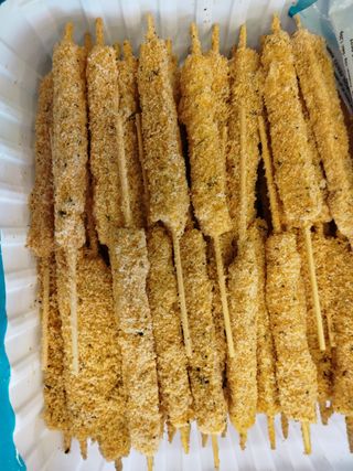 Arrosticino di totano panato