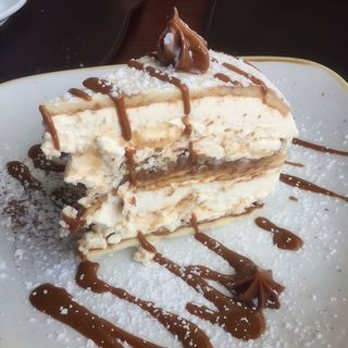 Tarta de dulce de leche