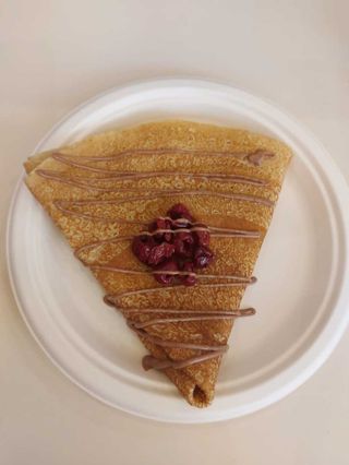 Clatita cu Nutela și vișine